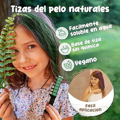 MagicHair 6 Peines con Tizas para el Pelo - [PROMOCIÓN DISPONIBLE SOLO HOY]
