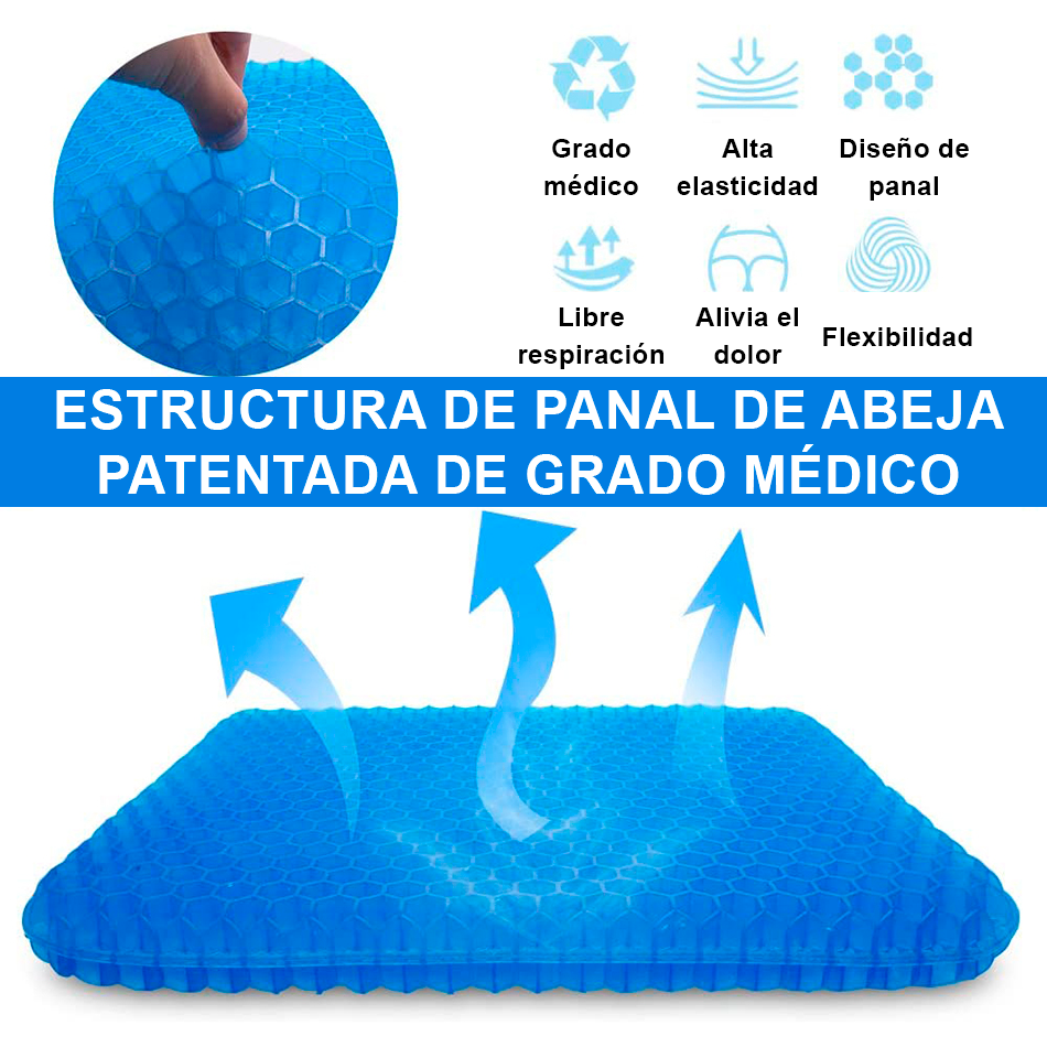 Comforty Cojín de gel terapéutico - [PROMOCIÓN DISPONIBLE SOLO HOY]