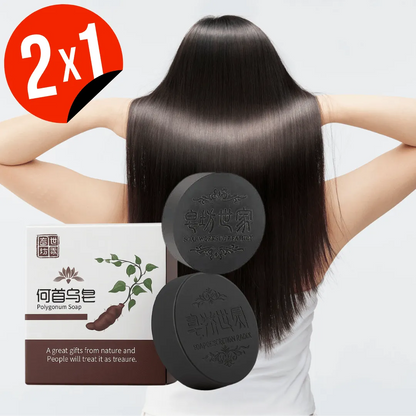 CanaBlock - Jabón negro anticanas con fórmula herbal 2x1