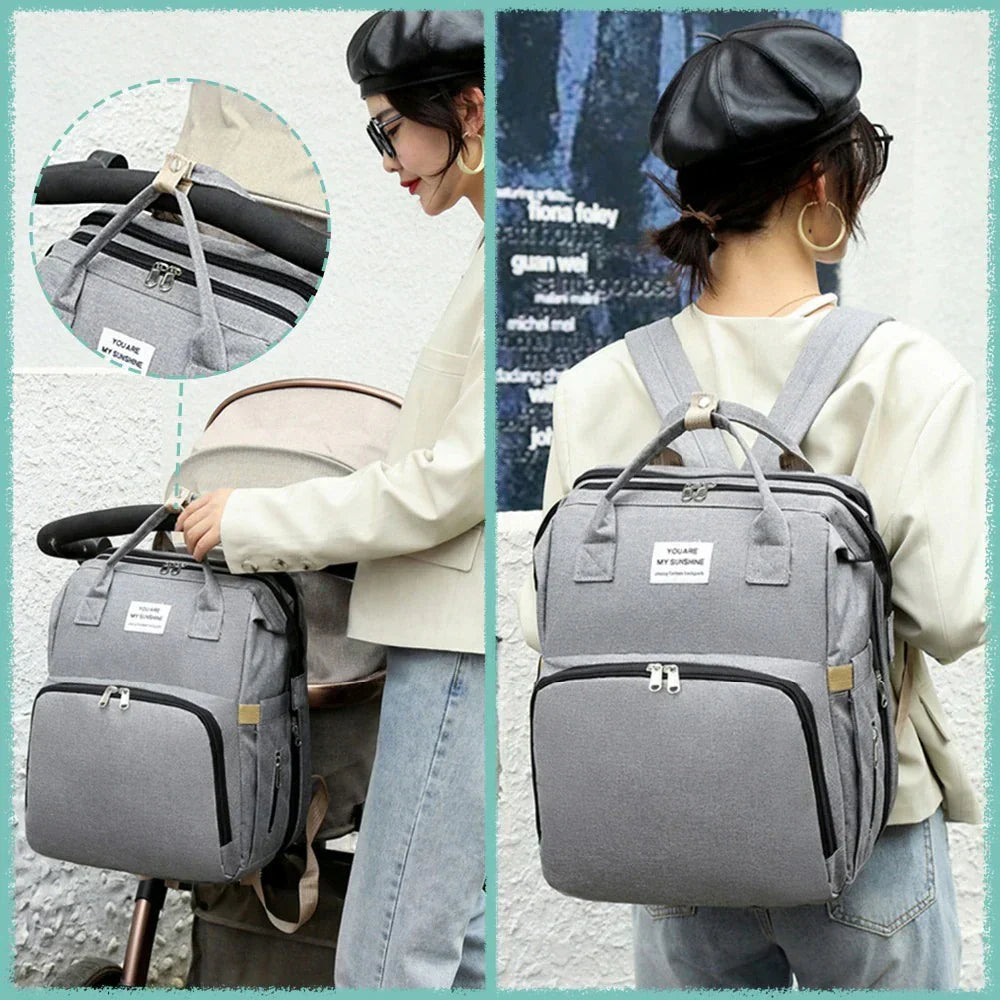 MOCHILA PAÑALERA IMPERMEABLE - [PROMOCIÓN DISPONIBLE SOLO HOY]