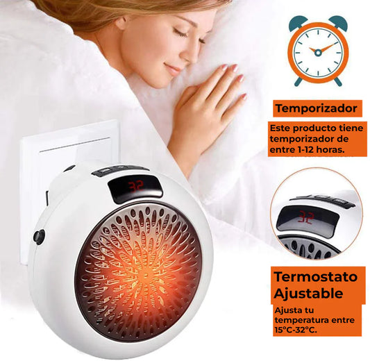 Eco Heat Pro - Calefactor Portátil 900 Watts - [PROMOCIÓN DISPONIBLE SOLO HOY]